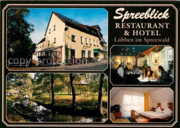 73572156 Luebben Spreewald Restaurant Hotel Spreeblick Fremdenzimmer Natur Luebb - Lübben (Spreewald)