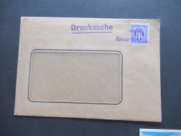 1945 / 46 Bizone Am Post Nr.1 EF Violetter Notstempel L2 Postamt Essen - Werden / Laupendahler Landstraße 47 - Covers & Documents