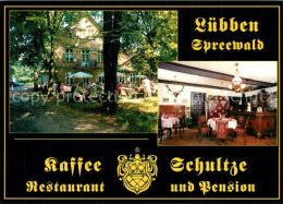 73572113 Luebben Spreewald Kaffee Schultze Restaurant Und Pension Luebben Spreew - Lübben (Spreewald)