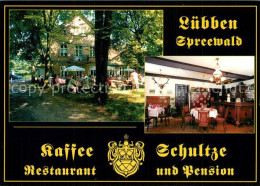 73572103 Luebben Spreewald Kaffee Schultze Restaurant Und Pension Luebben Spreew - Luebben (Spreewald)