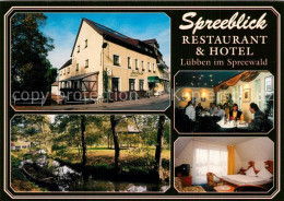 73572102 Luebben Spreewald Restaurant Hotel Spreeblick Fremdenzimmer Natur Luebb - Luebben (Spreewald)