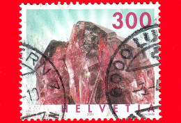 SVIZZERA - Usato - 2003 - Minerali - Quarzo Rutilato - 300 - Usati