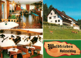 73571477 Holzschlag Bonndorf Pension Waldfrieden Mit Gaestehaus Gaststube Bar Ho - Bonndorf