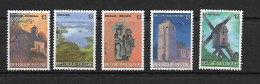 BELGIQUE 1987 SITES TOURISTIQUES  YVERT  N°2254/2258  NEUF MNH** - Andere & Zonder Classificatie