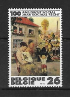 BELGIQUE 1987 DROIT SOCIAL  YVERT  N°2263  NEUF MNH** - Unused Stamps
