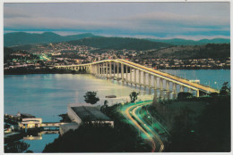 Australia TASMANIA TAS Tasman Bridge HOBART 22c Prepaid Aus Post Postcard 1981 - Hobart