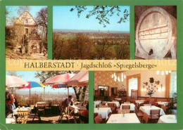 73570144 Halberstadt Jagdschloss Spiegelsberge Restaurant Fass Blick Auf Die Sta - Halberstadt