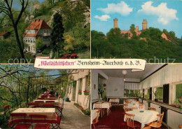 73569977 Auerbach Bergstrasse Waldschloesschen Cafe Restaurant Terrasse Gastraum - Bensheim