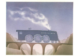 Illustrateur Folon -  Locomotive   F 159 - Folon