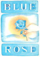 Illustrateur Folon -  Blue Rose    F 160 - Folon