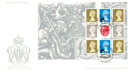 GREAT BRITAIN - 2010, FDC OF MINIATURE SHEET OF THE KING'S STAMPS, LONDON 2010 FESTIVAL OF STAMPS. - Briefe U. Dokumente