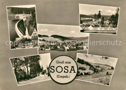 73567076 Sosa Erzgebirge Gesamtansicht Landschaftspanorama Talsperre Des Frieden - Sosa