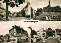 73567063 Zwoenitz Teilansichten Innenstadt Fachwerkhaus Rathaus Denkmal Zwoenitz - Zwönitz