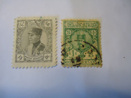 IRAN USED  STAMPS 2 KINGS - Iran