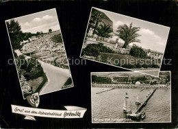 73566551 Groemitz Ostseebad Strand Oase Anlegebruecke Groemitz Ostseebad - Grömitz