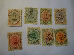 IRAN USED  STAMPS 8 KINGS - Iran