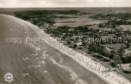 73566530 Scharbeutz Ostseebad Fliegeraufnahme Mit Strand Scharbeutz Ostseebad - Scharbeutz