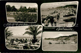 73566429 Groemitz Ostseebad Strandpartien Terrasse Steilufer Groemitz Ostseebad - Grömitz