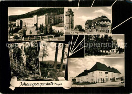 73566407 Johanngeorgenstadt Krankenhaus Auersberg Turm Teufelstein Klubhaus Joha - Johanngeorgenstadt