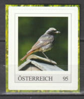 Österreich Personalisierte BM Tiere Im Garten Vögel Hausrotschwanz ** Postfrisch Selbstklebend - Personnalized Stamps