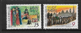 BELGIQUE 1987 FOLKLORE A WAVRE YVERT  N°2249/2250  NEUF MNH** - Other & Unclassified