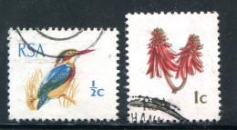 AFRIQUE DU SUD- Y&T N°316 Et 317- Oblitérés - Used Stamps