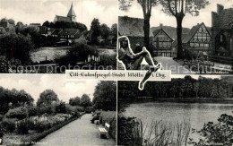 73566198 Moelln Lauenburg Kirche Markt Gerichtslaube Anlagen Am Wassertor Schmal - Mölln