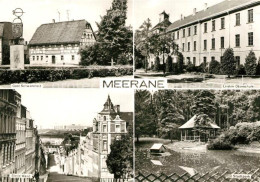 73565492 Meerane Gasthof Schwanefeld Oberschule Stadtpark Steile Wand Bergstrass - Meerane