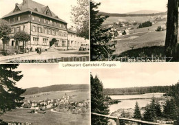 73565462 Carlsfeld Erzgebirge Gasthaus Zum Gruenen Baum Panorama Blick Zum Auers - Eibenstock