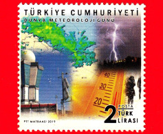 TURCHIA - Usato - 2019 - Giornata Mondiale Della Meteorologia - 2 - Used Stamps