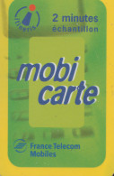 TC27 - MOBI PR2, 2 MINUTES JAUNE, Cote 40 € Pour 2 € - Kaarten Voor De Telefooncel (herlaadbaar)