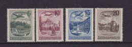 CZECHOSLOVAKIA  - 1951  Air Set  No Gum Mint - Unused Stamps