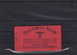 Deusches Reich, MiNr. Markenheftchen MH 39.3 ** - Carnets