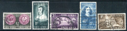 AFRIQUE DU SUD- Y&T N°186 à 190- Oblitérés - Used Stamps