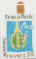 TC27 - AFFICHE COUPE DU MONDE 98 - PARIS, Pour 1 € - Ohne Zuordnung