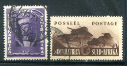 AFRIQUE DU SUD- Y&T N°132 Et 133- Oblitérés - Used Stamps