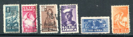 AFRIQUE DU SUD- Y&T N°136 à 142- Oblitérés - Used Stamps