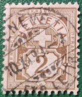 SVIZZERA 1905  STEMMI HELVETIA  2c - Used Stamps