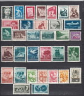 Bulgarie 1957- Full Year MNH**, Michel-Nr.  1015/47 - Full Years