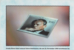 116877 - Willy Brandt Briefmarke - Post & Briefboten