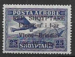 Albania From Airmail Set Mh * (12 Euros) 1928 - Albania