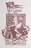 EX LIBRIS LEON EYGELSHOVEN  Per IPSE FECIT L4-B01 EXLIBRIS #2 NUDO EROTICO - Bookplates