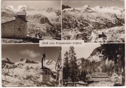 Gruß Vom Krippenstein 2100 M: Kapelle, Berghaus, Dachsteinbahn 3. Teilstrecke, Schönberghaus - (Österreich/Austria) - Gmunden