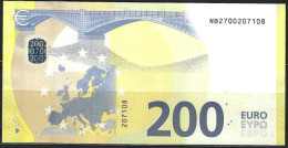 AUTRICHE - AUSTRIA - 200 € - NB - N004 G2 - UNC - Lagarde - 200 Euro