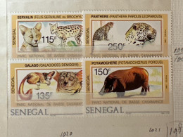 1986 MNH Parc National De Basse Casamance Animals - Senegal (1960-...)