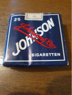 Ancien Paquet De Cigarettes Pour Collection Johnson  Intact - Altri & Non Classificati