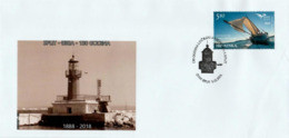 Croatia - 130 Years Of Harbour Lighthouse Split ( Djiga) - Topic Cancel - Faros