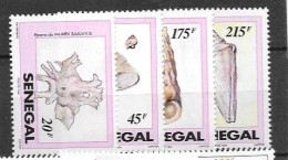 Senegal Mnh ** Incomplete Shells Set (75 F Missing) 1994 - Senegal (1960-...)