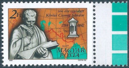 C5828 Hungary Personality Kőrösi Csoma Explorer Geography Language MNH RARE - Sonstige & Ohne Zuordnung