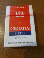 Ancien Paquet De Cigarettes Pour Collection Croatia Intact - Otros & Sin Clasificación